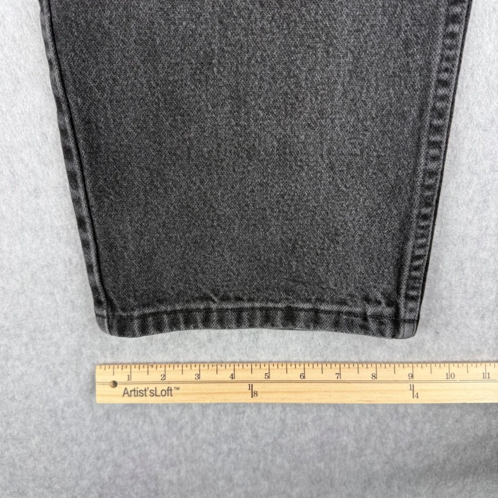 Wrangler Jeans Mens 38x32 (Fits 38x31) Black 13MWZW Cowboy Cut Western‎ Denim